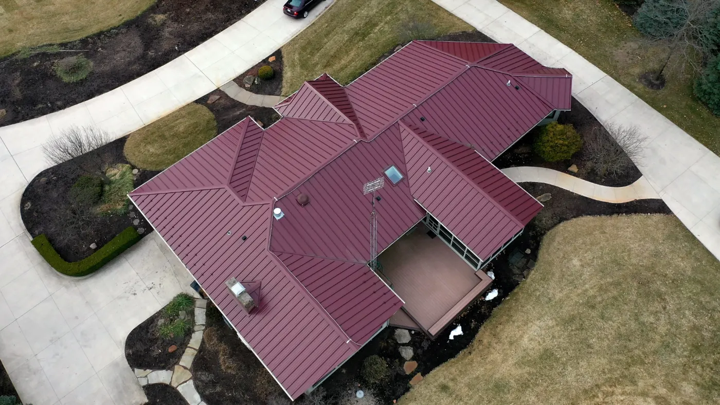 Tarping and dry-in on a Carthage commercial roof